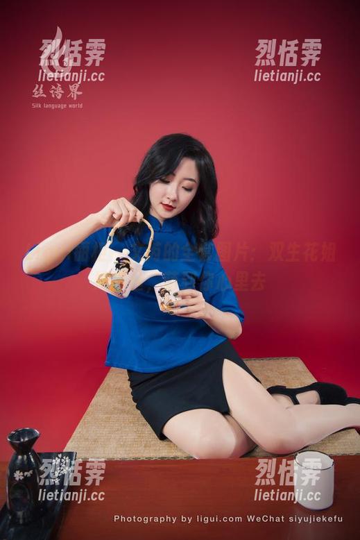 Ligui丽柜 - 文芮的全套图片：双生花姐妹情丝，萌到你心里去