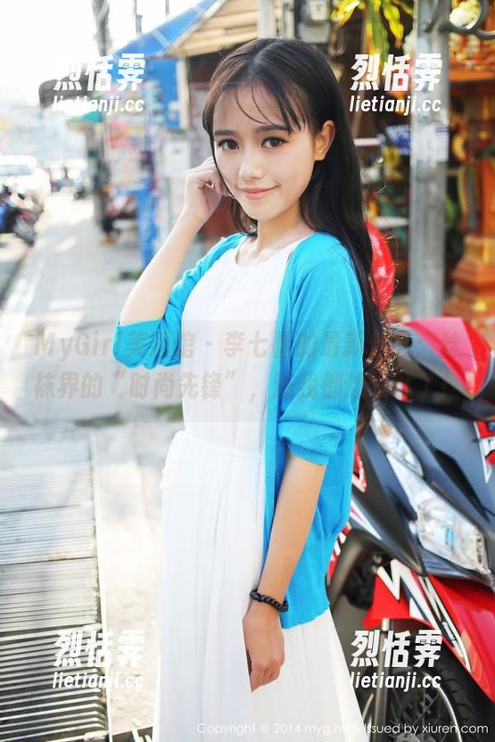 MyGirl美媛馆 - 李七喜的最新作品：丝袜界的“时尚先锋”，连我都想试试了！