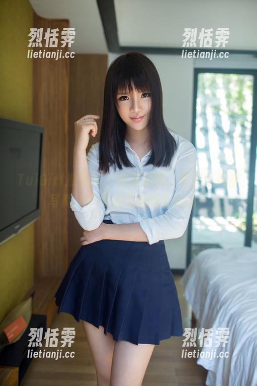 TuiGirl推女郎 - 制服诱惑，夏倪可高清写真，下载后你绝对会想念！