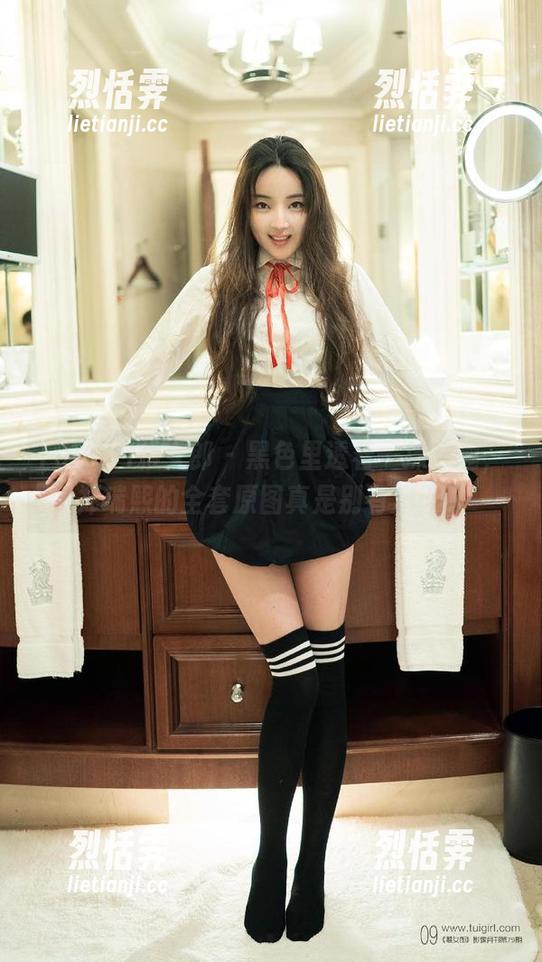 TuiGirl推女郎-郑瑞熙 TuiGirl推女郎 - 黑色里透着一抹风趣,郑瑞熙的全套原图真是别有洞天!