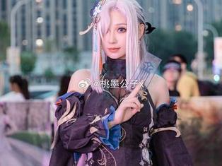 谁说小铃铛只能用来装饰？看看桃墨公子的写真，简直是美到冒泡！