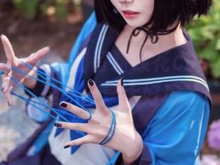 艾西Aiwest的初音粉蝶花cos，毫不夸张，这一分享太好玩了！
